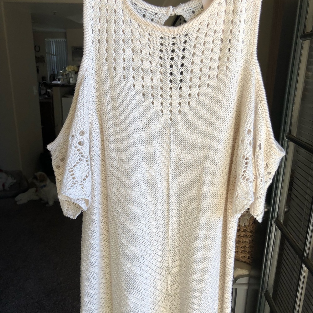 Lauren Conrad off the shoulder knit top